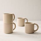 Straight-Sided Stoneware Mug Sets