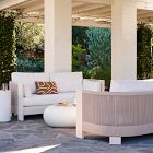 Porto Aluminum Outdoor Sofa (75")