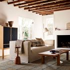 Melange Grid Flatweave Wool Rug