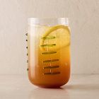 Palm Applique Highball Glasses