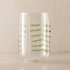 Palm Applique Highball Glasses