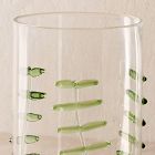 Palm Applique Highball Glasses