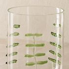 Palm Applique Double Old Fashioned Glasses