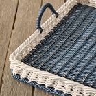 Ronny Outdoor Wicker Square Tray