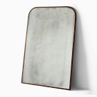 Streamline Oversized Antiqued Wide Arch Wood Floor Mirror