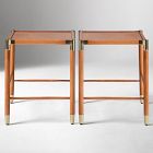 Arnet Solid Wood and Glass Bunching Coffee Tables (18"&ndash;24")