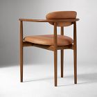 Edison Leather Dining Arm Chair