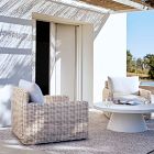 Westport Wicker Slim Profile Outdoor Lounge Chair