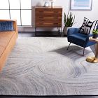 Abstract Swirl Tufted Rug