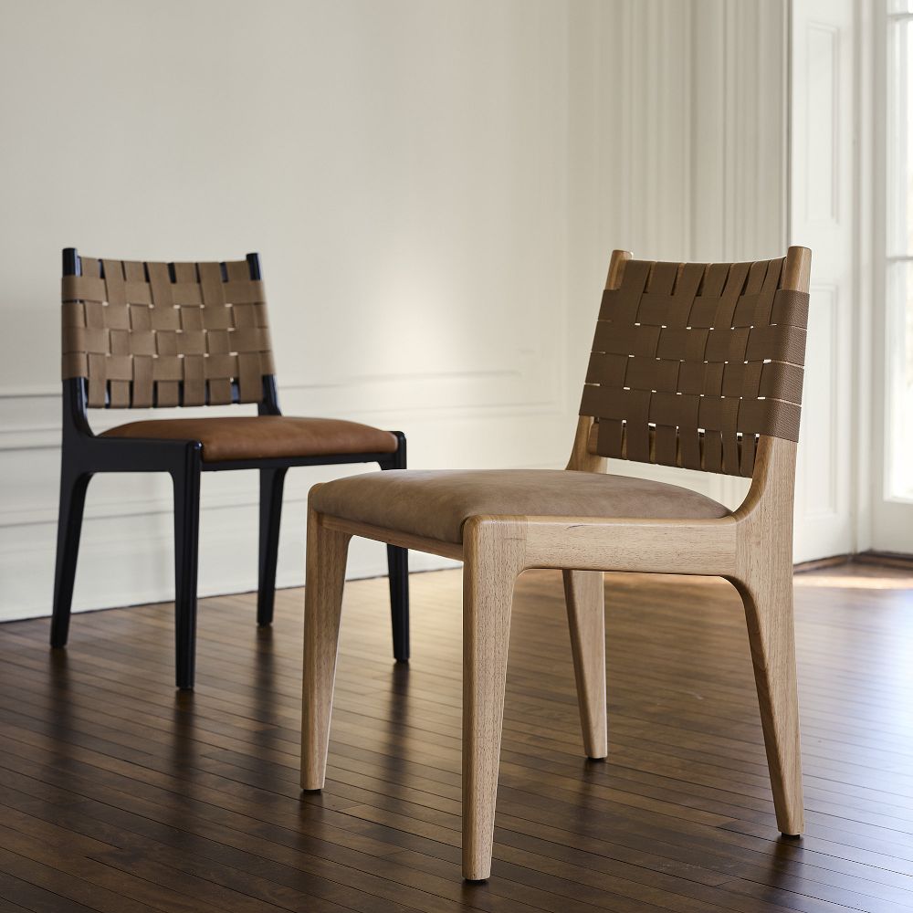 Three Dunham chairs around a table