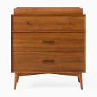 Mid-Century 3-Drawer Changing Table (36")