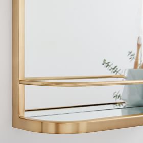 Seamless Wall Shelf Mirror 17