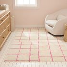 Offset Grid Washable Rug