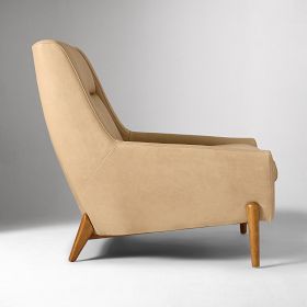Hank Leather Chair – Top-Grain, Durable Comfort | West Elm