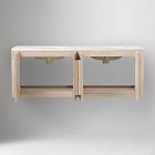 Isley Double Floating Bathroom Vanity (60")