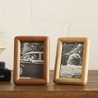 Modern Rounded Wooden Tabletop Frames