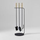 Open Box: Willow Fireplace Tools - Antique Brass