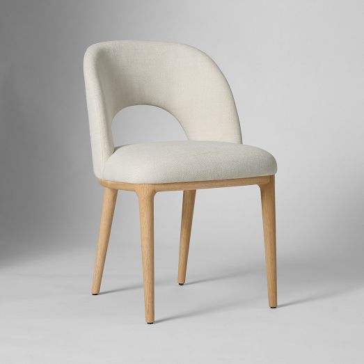 Open Box: Boerum Dining Chair - Performance Twill Alabaster