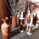 Alcantara Frederic Leather Wrapped Candle Holder