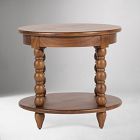 Maujer Spindled Wood Side Table (24")