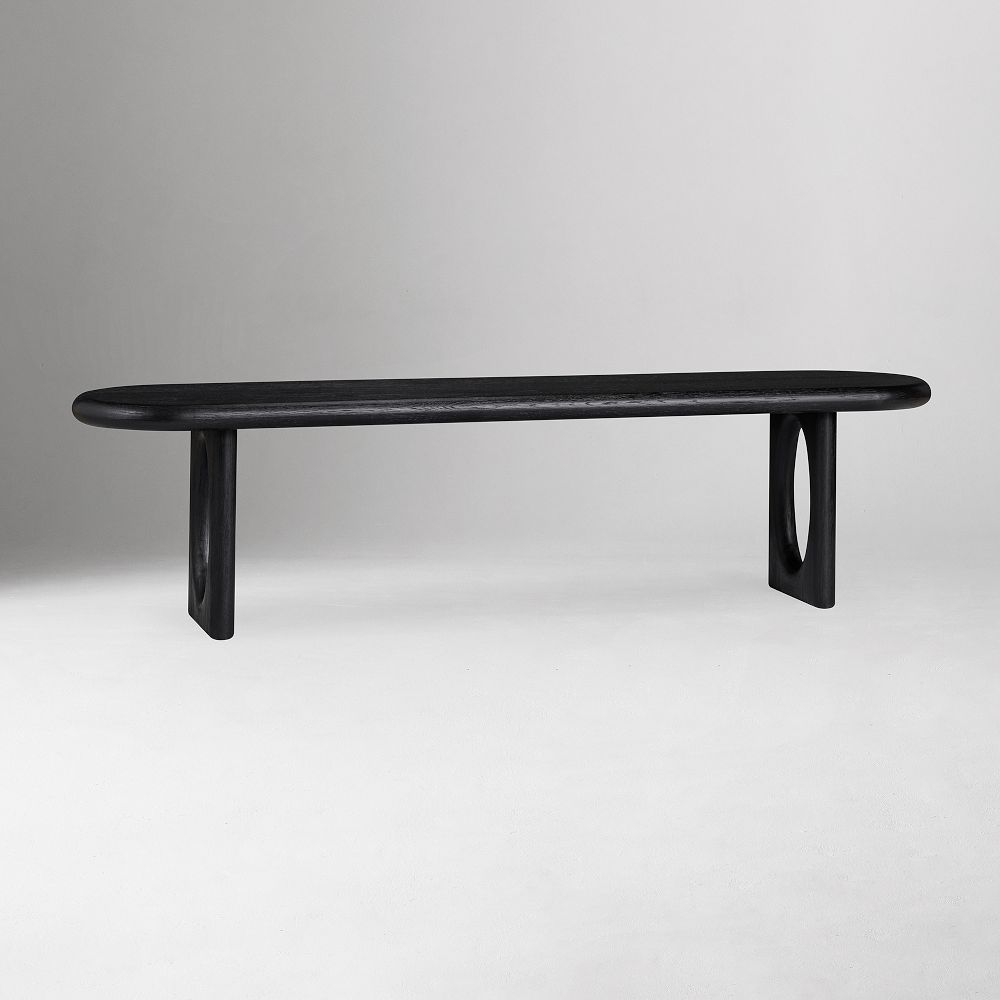 Yehuda Oval Dining Bench (72") by West Elm