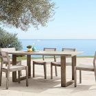 Portside Outdoor Concrete Dining Table (72") - ADA