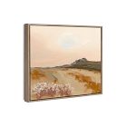 Remote Sunrise Framed Canvas Wall Art