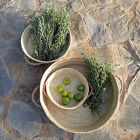 Alcantara Frederic Tray w/ Leather Handles