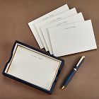 Leather Letterpress Memo Tray