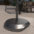 Patio Umbrella Base with Steel Cover (50 lbs - 75 lbs)