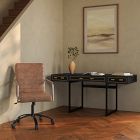 Phanie Leather Office Chair