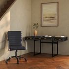 Phanie Leather Office Chair