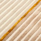 Ribbon Tufted Wool Rug Swatch