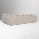 Vianna Slipcover Dining Banquette U-Shape (121"&ndash;168")