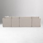 Vianna Slipcover Dining Banquette U-Shape (121"&ndash;168")