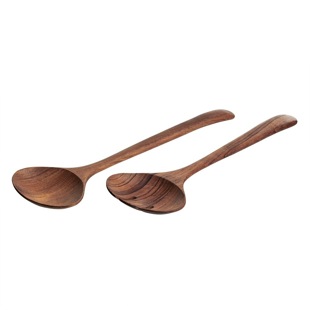 Takara Teak Wood Salad Servers (Set of 2) - Set of 2