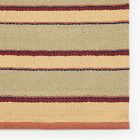 Colbie Stripe Flatweave Wool Rug Swatch