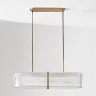 Citrine Glass Chandelier (36")