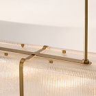 Citrine Glass Chandelier (36")