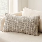 Mixed Basketweave Stripe Pillow Cover