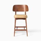 Hyde Plywood Back Leather Counter &amp; Bar Stool