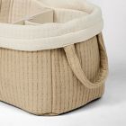 Foldover Quilted Diaper Caddy