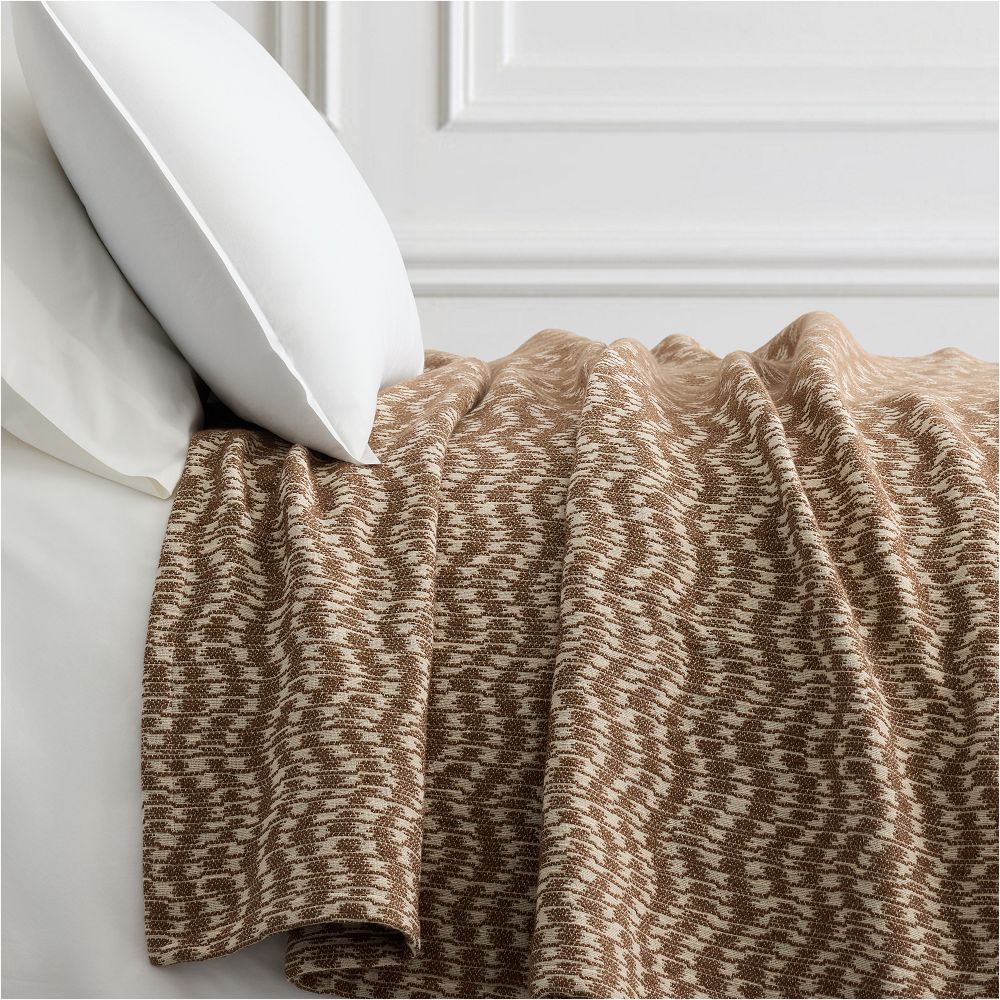 West Elm Woven Wave Blanket