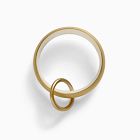 Quiet Glide Double Curtain Rings (Set of 7)