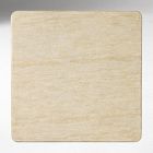 Royce Faux Travertine Square Pedestal Coffee Table (30")