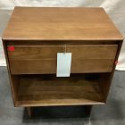 Open Box: Anton Open Nightstand (22") - Burnt Wax
