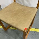 Open Box: Clyde Dining Chair - Ludlow Leather Cumin