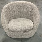 Open Box: Cozy Swivel Chair - Deluxe Boucle Mushroom