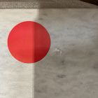 Open Box: Ellington Single Floating Bath Vanity (24"), without Hardware - Blonde, White Marble Top