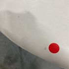 Open Box: Flynn Dining Chair - Vegan Leather Snow, Dark Bronze